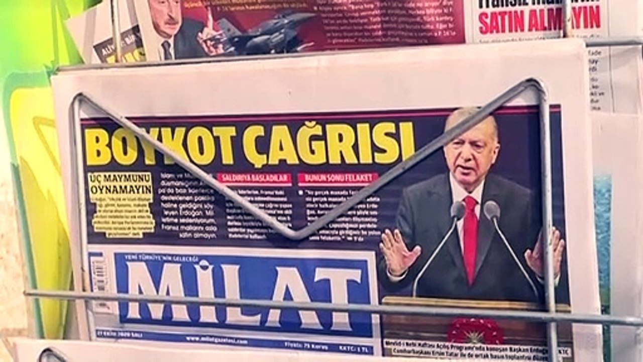 Erdogan-karikatur in "charlie hebdo": türkischer präsident tobt