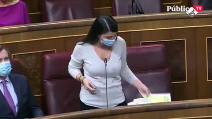 Macarena Olona se aplaude a sí misma