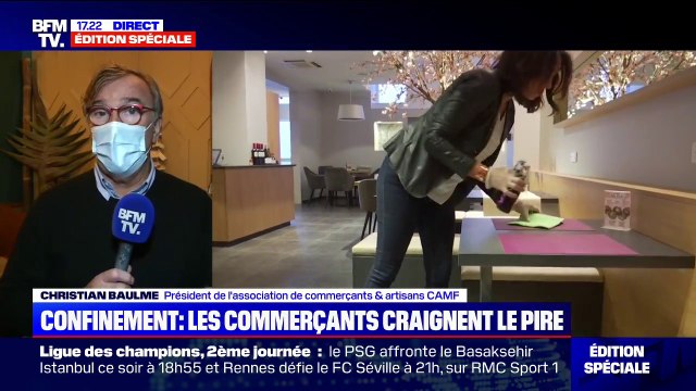 Christian Baulme (Association de commerçants et artisans): Je ne sais pas comment le commerce de proximité va se remettre de cette crise-là