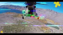 Jandarma Havacılık pilotlarımız, Nemrut Krater Gölü ve Malabadi Köprüsü üzerinde devriye uçuşunda...