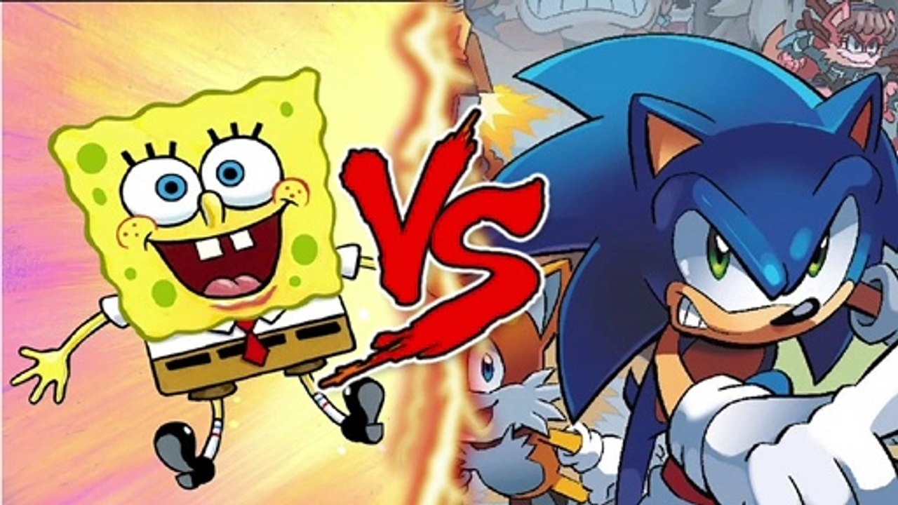 V.S Season 2 episode 1 Spongebob vs Sonic Rematch (Reupload)