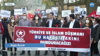 Vatan Partisi'nden Fransa Büyükelçiliği Önünde Protesto