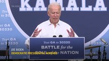 Joe Biden is setting the stakes for Georgia voters