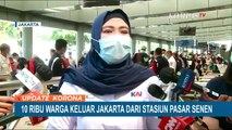 10.000 Warga Keluar Jakarta dari Stasiun Pasar Senen saat Libur Panjang