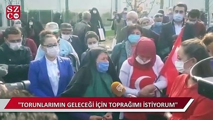 Maden ocağına karşı çıkan kadınlar, gözyaşlarıyla adliye önünde adalet istedi