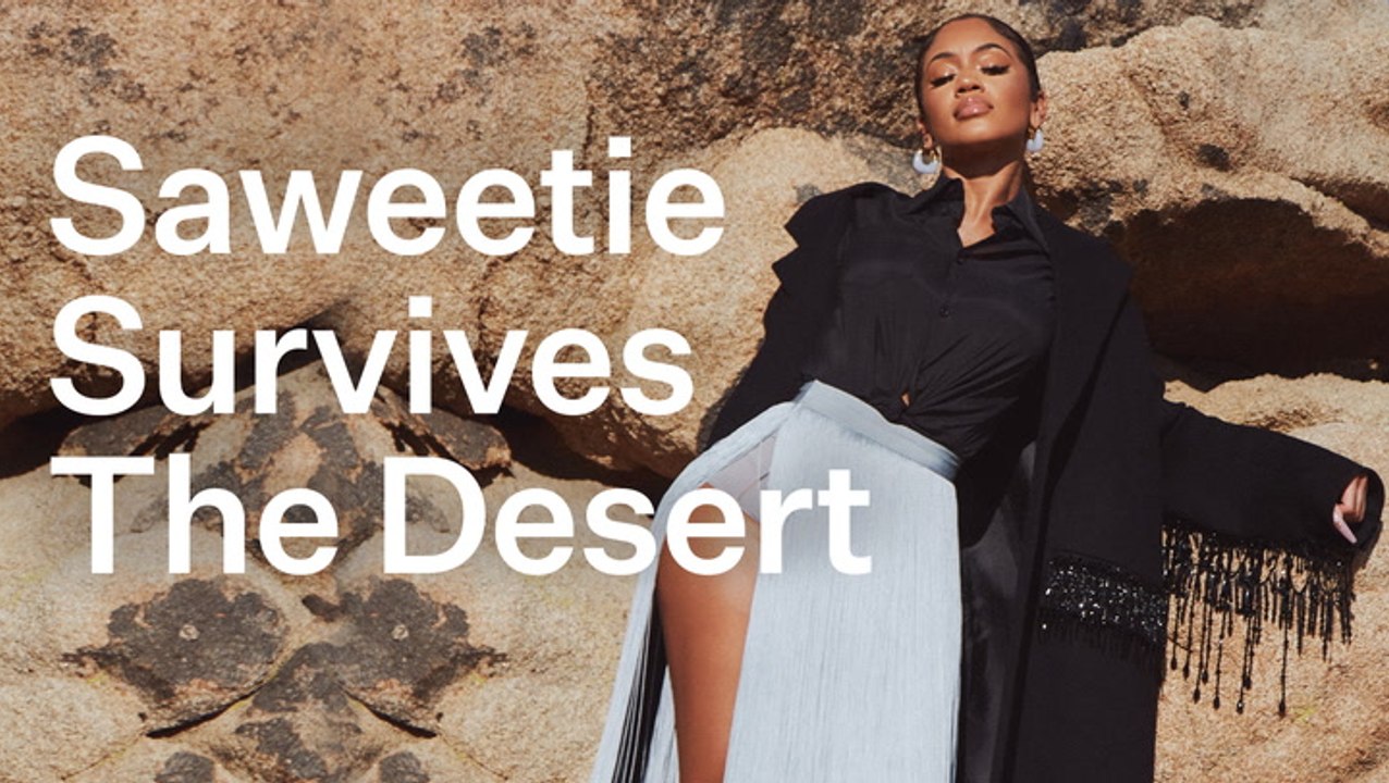 Saweetie's "The Icy Life" Behind the Scenes Of Her Elite Daily Photo Shoot
