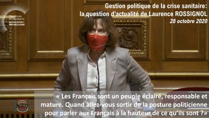 Laurence Rossignol : question d'actualité du 28 octobre 2020