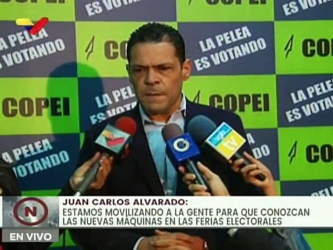 Copei: Venezolanos están muy contentos porque nuevas máquinas funcionan de manera exitosa