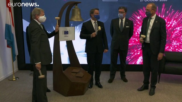 EU rings in stock listing of 'social bond' with resounding success