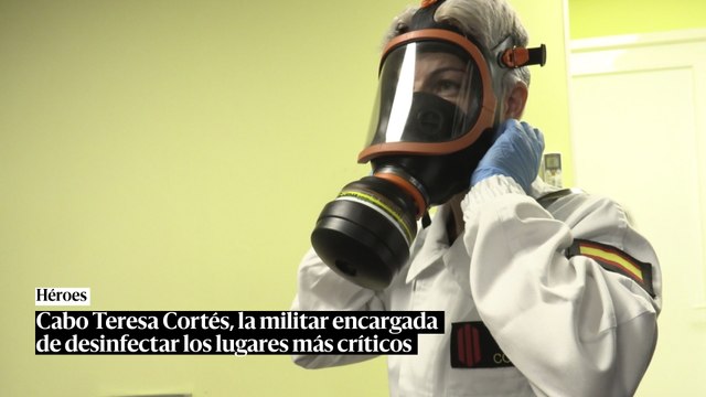 Cabo Cortés, medalla por su labor durante la pandemia: Hemos hecho turnos de hasta 19 horas para desinfectar los puntos más críticos