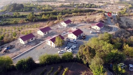 Depreme Karşı Yapılan Çelik Evler Yükseliyor