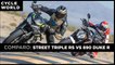 2020 Triumph Street Triple RS Versus KTM 890 Duke R
