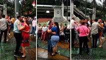 Adultos mayores protagonizaron indisciplina social en Medellín