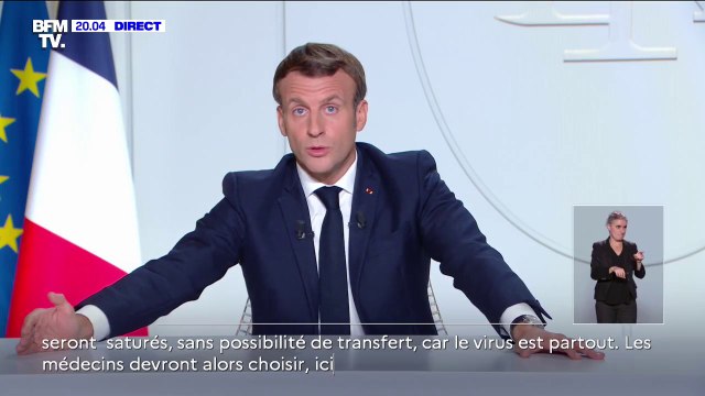 Emmanuel Macron: Je ne crois à l'opposition entre santé et économie que certains voudraient instaurer