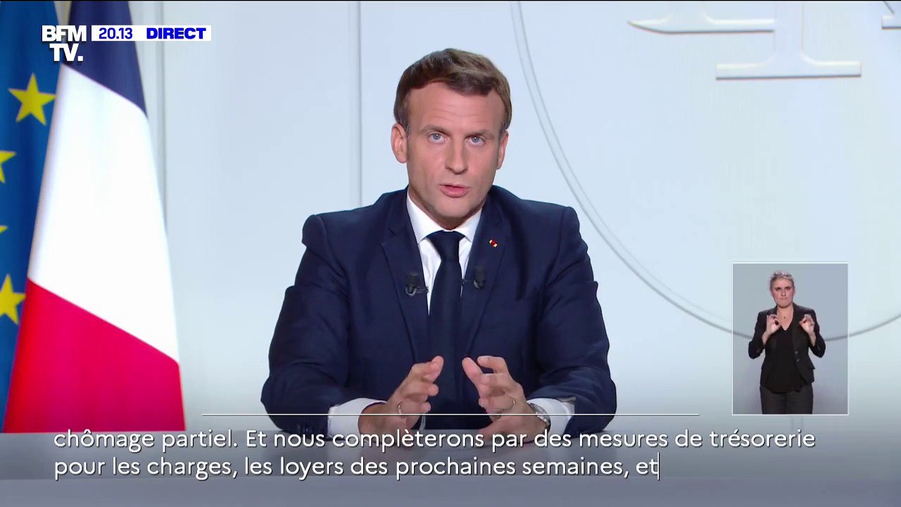 Emmanuel Macron: "Les crèches, les écoles, les...
