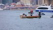 Bureau flottant sur l'East River à New York... Voilà comment on respecte la distanciation sociale