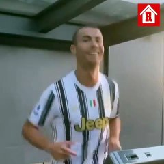 Así apoya CR7 desde su cuarentena a la Juve