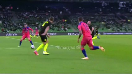 هدف حكيم زياش الاول وجميل