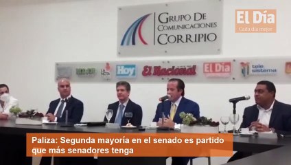 Paliza: "Segunda mayoría Senado es del partido que más senadores tenga"