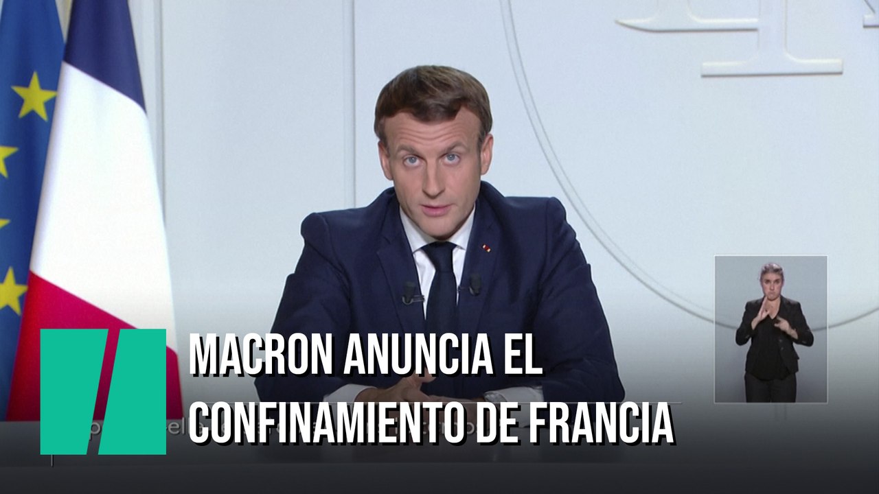 Francia decreta un nuevo confinamiento