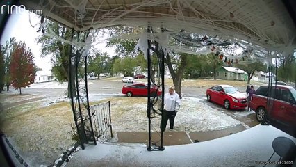 Auntie Has Some Quick Reflexes