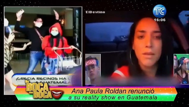 Ana Paula Roldán y Grecia Recinos se dicen de todo en pleno programa