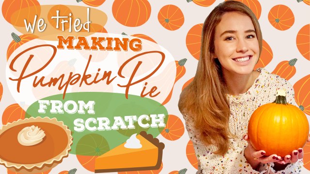 We Tried Making a Pumpkin Pie from Scratch | Whole Pumpkin into Pumpkin Pie | Allrecipes