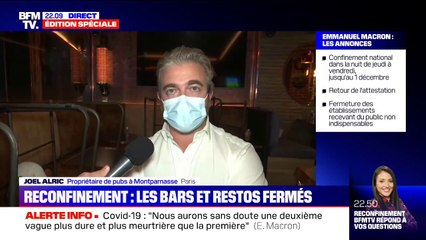 "Je reste ouvert quoi qu'il arrive": le coup de gueule d'un restaurateur après les annonces d'Emmanuel Macron