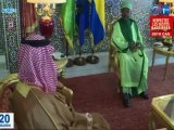 RTG / Le Chef de l’Etat Ali Bongo a reçu en audience le Ministre Saoudien des Affaires Etrangères