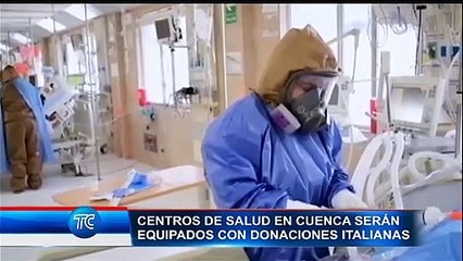 Embajada de Italia entregó fondos para equipamentos médicos a centro de salud en Cuenca