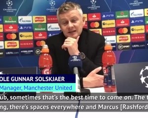 Rashford took goals 'incredibly well' for Leipzig hat-trick - Solskjaer