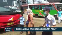 Libur Panjang, Dinkes Gelar Tes Cepat di Terminal Baranangsiang Bogor