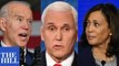 VP Mike Pence DEFENDS Trump, TEARS INTO Joe Biden, Kamala Harris