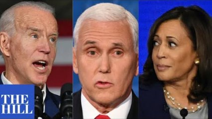 Télécharger la video: VP Mike Pence DEFENDS Trump, TEARS INTO Joe Biden, Kamala Harris