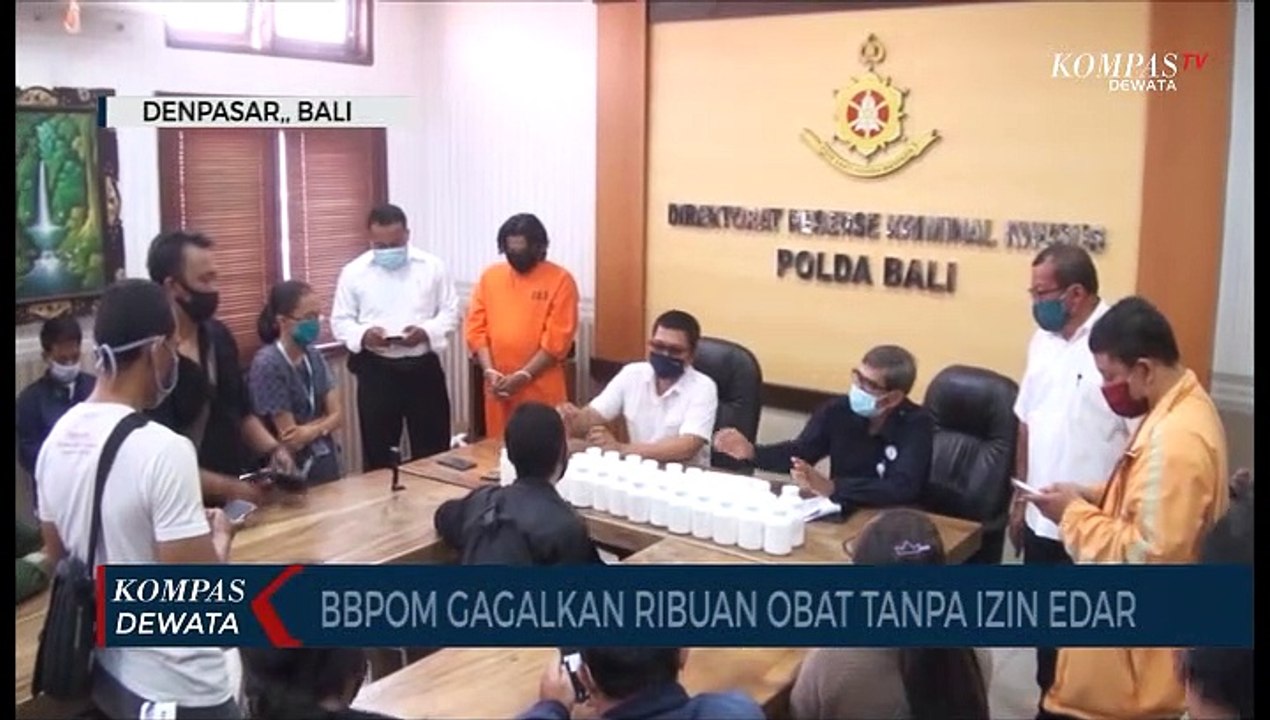 Peredaran Ribuan Obat Ilegal Digagalkan