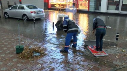 İstanbul'da sağanak yağış