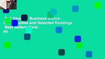 Full Version  Business Ethics: Case Studies and Selected Readings  Best Sellers Rank : #4