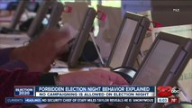 Election Department discusses rules and regulations for voters at polls