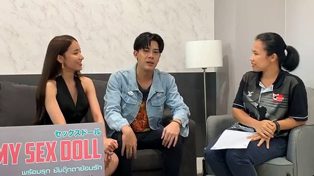 มุก-ต้นน้ำ สองนักแสดงจากภาพยนตร์เรื่อง “MY SEXDOOL”
