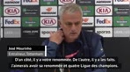 Groupe J - Mourinho : "J'aimerais bien avoir la renommée de Bale"