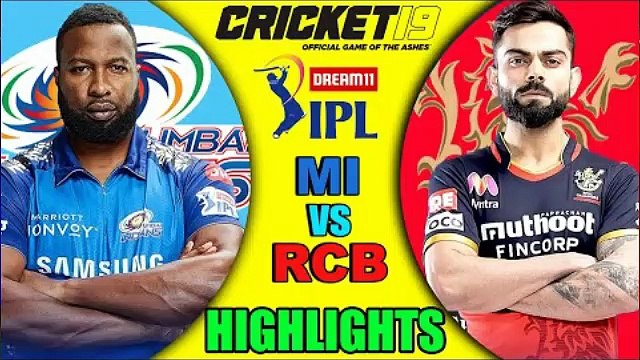 Mumbai Indians vs Royal Challengers Bangalore || MI vs RCB || IPL 2020 highlights