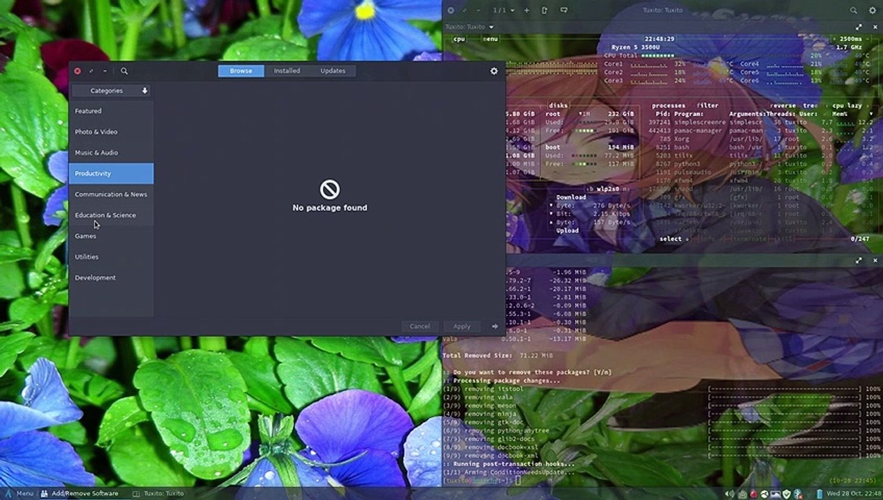 Arch Linux RE_cording