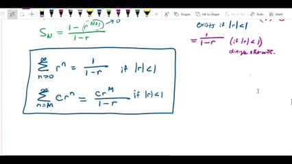 Geometric Series Medley I - Infinite Series Exploration
