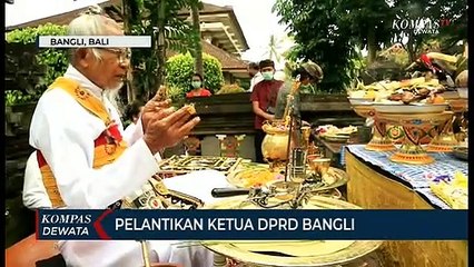 Pelantikan Ketua DPRD Bangli
