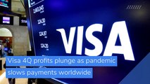 Visa 4Q profits plunge as pandemic slows payments worldwide, and other top stories in business from October 29, 2020.