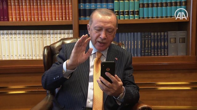 Cumhurbaşkanı Erdoğan Kovid-19'u atlatan 120 yaşındaki kadınla konuştu