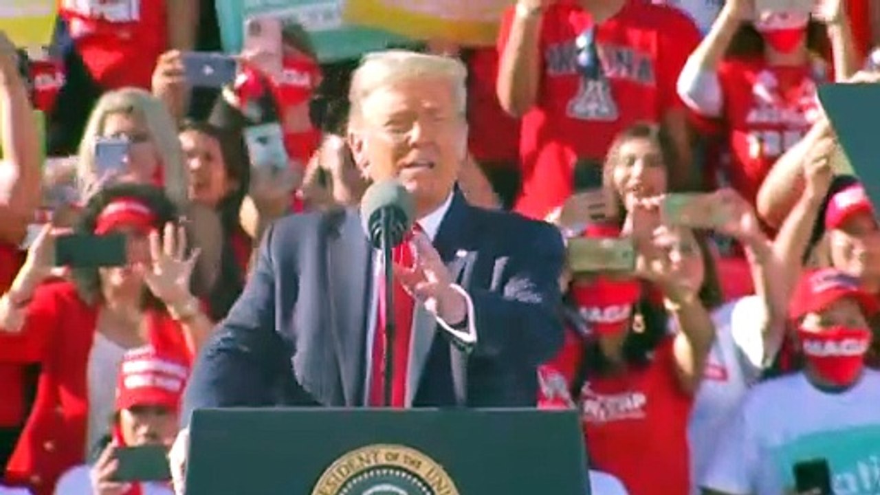 „Keine Hochzeiten, kein Weihnachten“: Trump warnt vor Bidens Pandemieplan