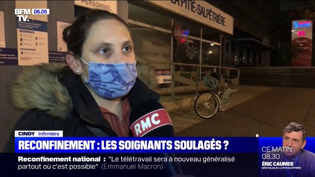 Des soignants soulagés par l'annonce du reconfinement ?