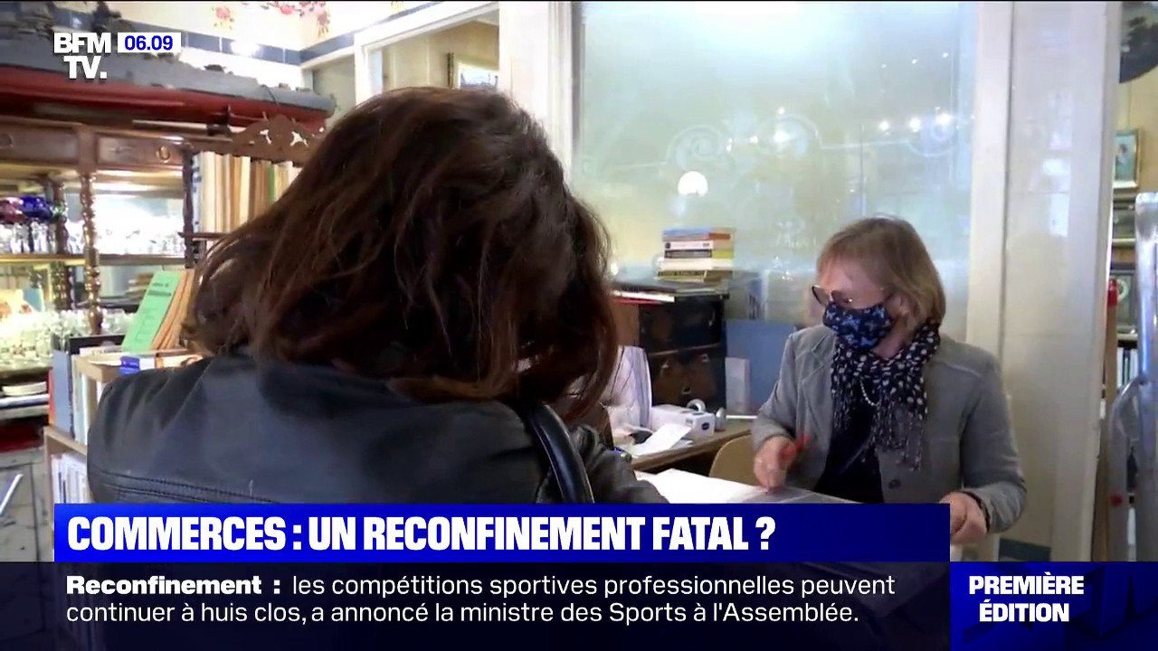 Reconfinement: nouveau coup dur pour les commerçants