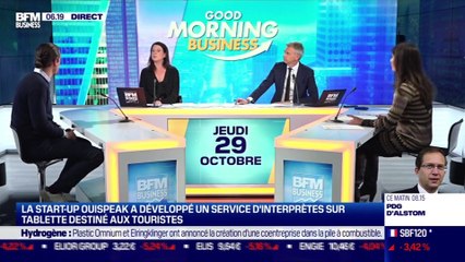 La  pépite : La start-up OUispeak adéveloppé un service d'interprètes sur tablette destiné aux touristes, par Lorraine Goumot - 29/10